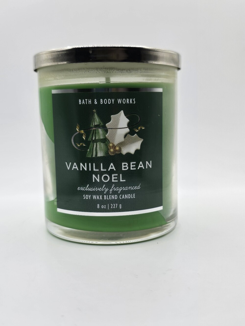 Bath & Body Works Vanilla Bean Noel Single Wick Candle Soy Wax Blend Exclusive - Picture 5 of 5